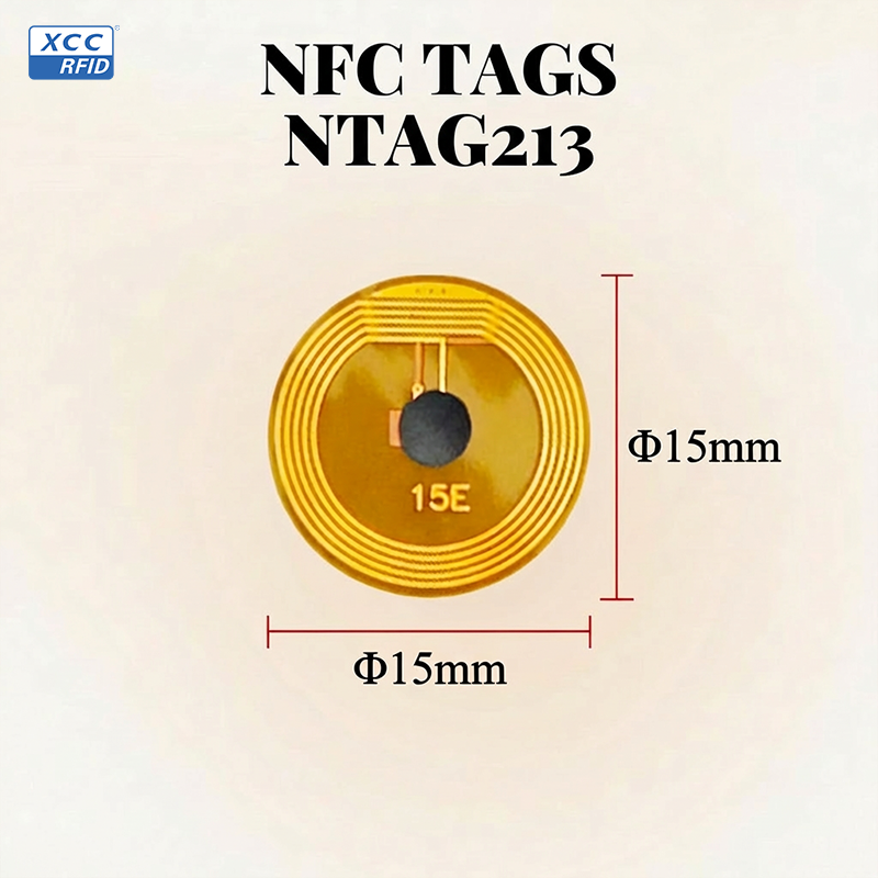 Nfc Tag Programmable - 15mm NFC Chip Ntag213 Programmable NFC