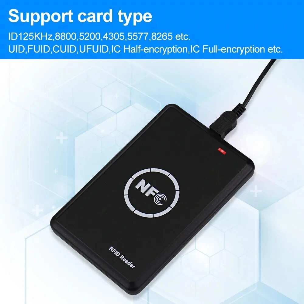 Nfc Tag Programmable - RFID Card Reader Copier Duplicator Key