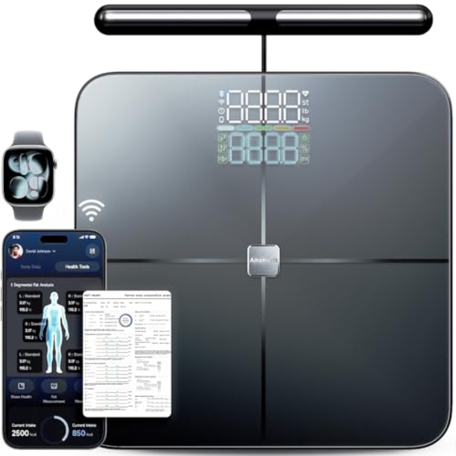 Body Fat Scale Smart - Smart Scale for Body Weight 8-Electrode