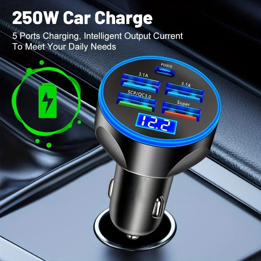 Car 250W Super Fast Charging C - Election Electronics & Gadgets Store Woocommerce Theme ulasan dan harga