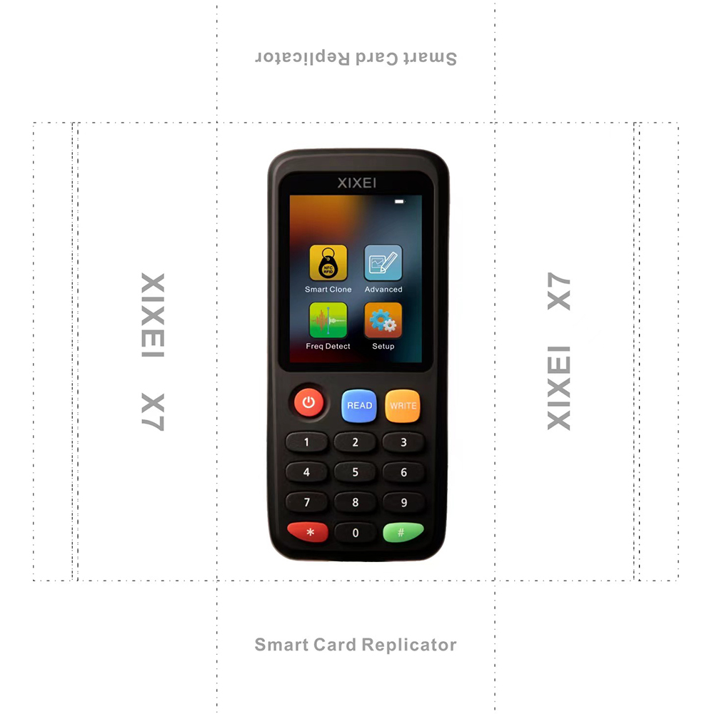 X7 RFID Smart Chip Reader Card - Nfc Tag Programmable ulasan dan harga