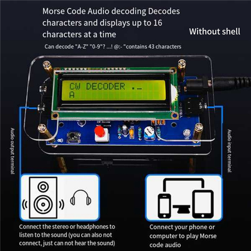 ELECT-2X DIY CW Trainer Decode - Election Electronics & Gadgets Store Woocommerce Theme ulasan dan harga