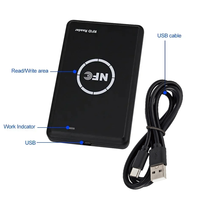 RFID Card Reader Copier Duplic - Nfc Tag Programmable ulasan dan harga