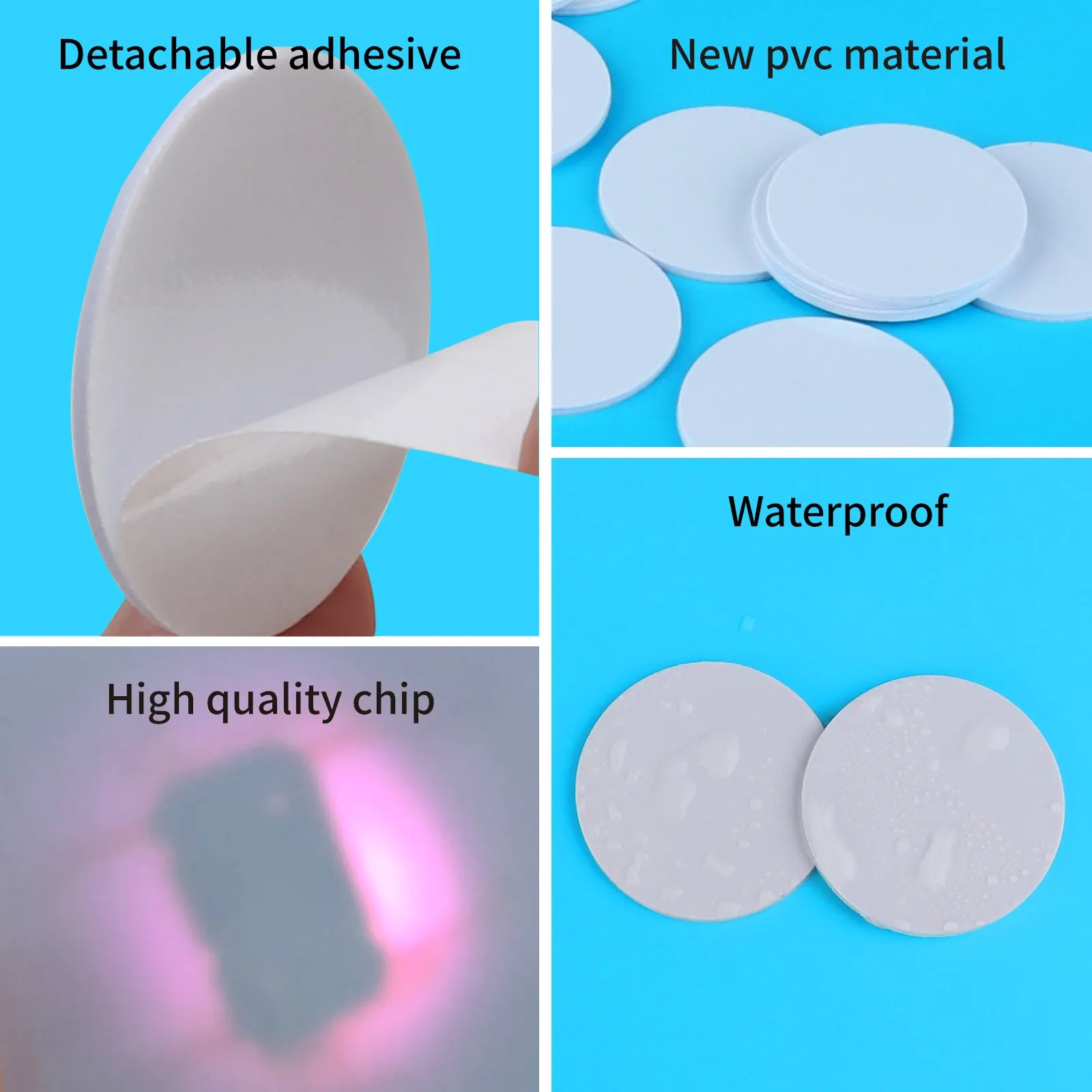 20pcs  13.56MHz Ntag215 NFC Co - Nfc Tag Programmable ulasan dan harga