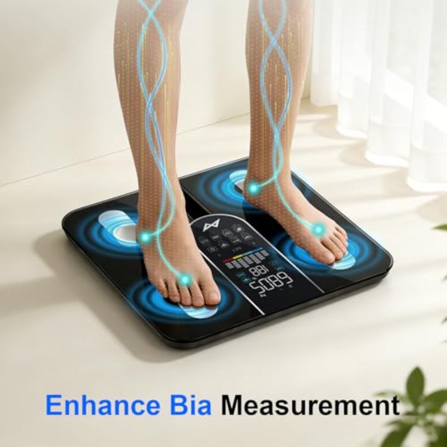 Smart Digital Bathroom Scale 4 - Body Fat Scale Smart ulasan dan harga