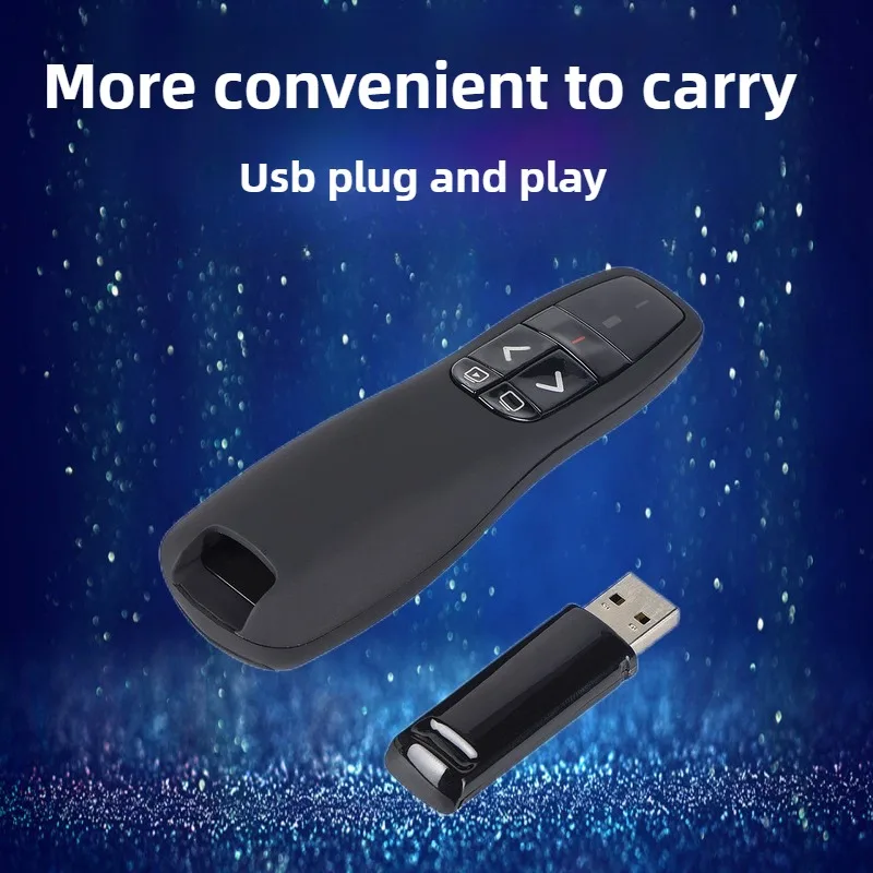 USB Wireless Presenter Red Las - Laser Pointer Presenter ulasan dan harga