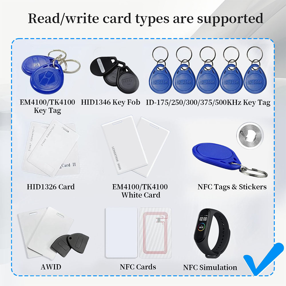 New X7 RFID Tag Card Reader NF - Nfc Tag Programmable ulasan dan harga