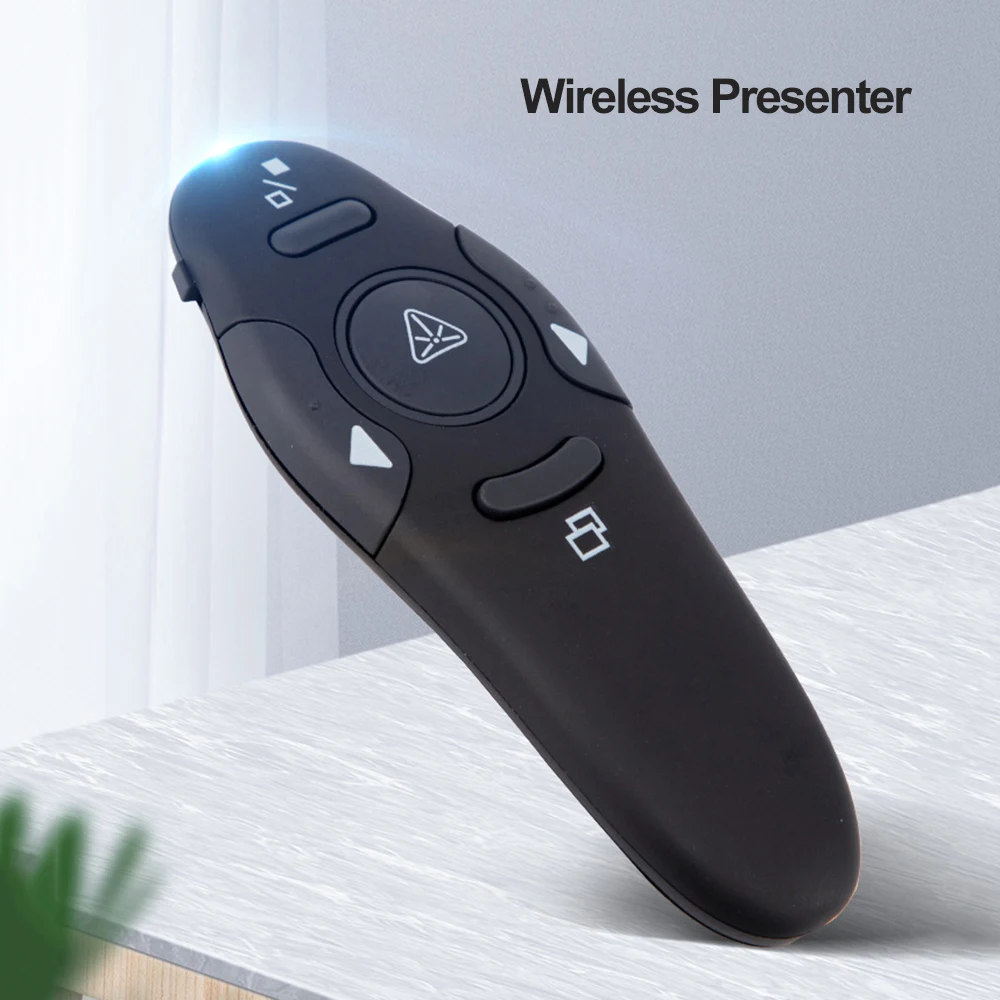 Wireless Presenter PPT Page Tu - Laser Pointer Presenter ulasan dan harga
