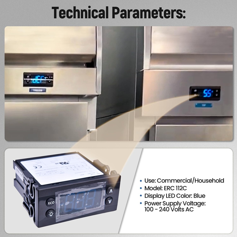 Erc112C Temperature Controller - Electronics & Gadgets Starting With T ulasan dan harga
