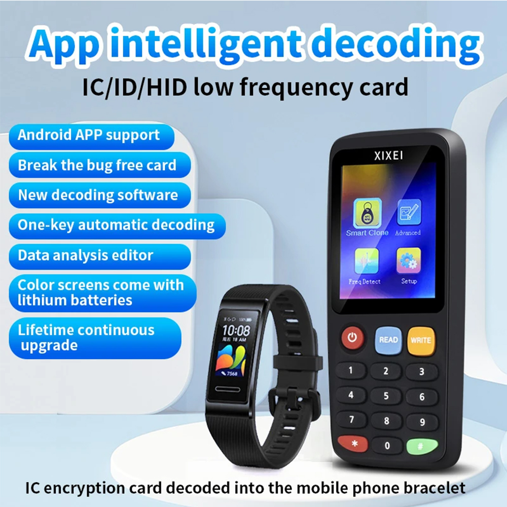 X7 Smart Card Reader RFID Key  - Nfc Tag Programmable ulasan dan harga