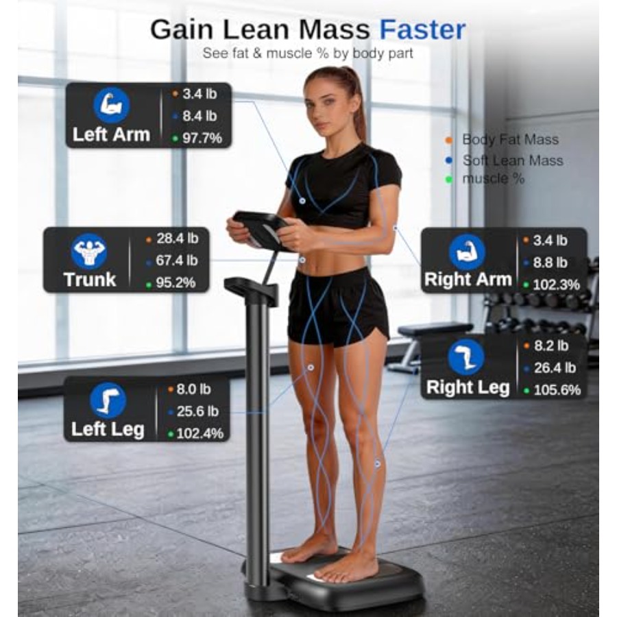 Smart Body Scale with 8-Electr - Body Fat Scale Smart ulasan dan harga