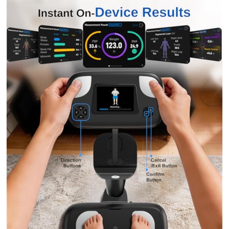 Smart Body Scale with 8-Electr - Body Fat Scale Smart ulasan dan harga