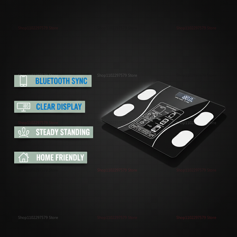 Bluetooth Body Fat Scale Smart - Body Fat Scale Smart ulasan dan harga